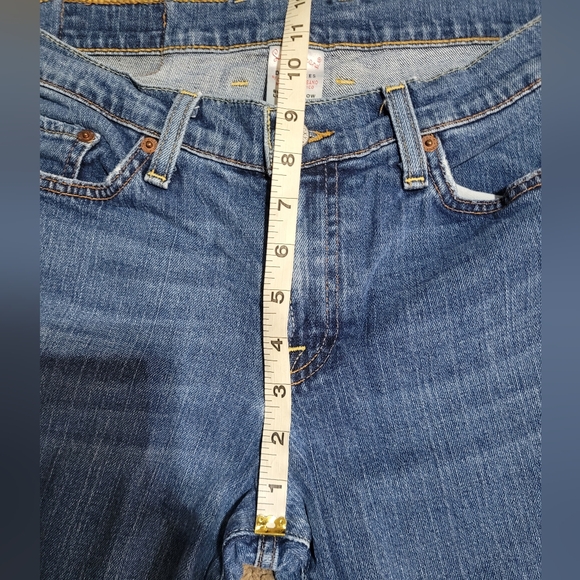 LUCKY BRAND DUNGAREES BY GENE MINTESANO SWEET N LOW BOOT CUT DENIM JEANS 10/30 - Picture 7 of 12